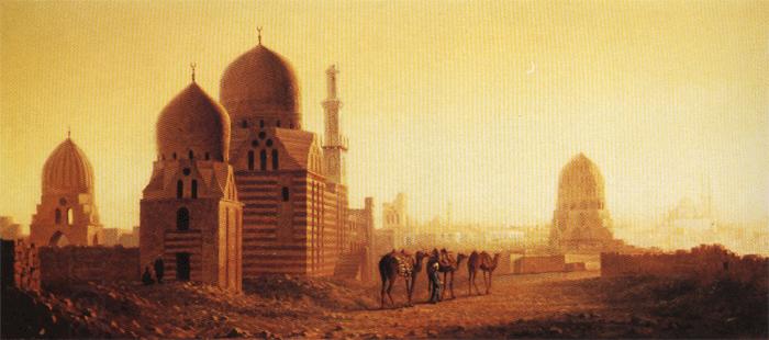 Sanford Gifford Tombs of the Mameluks oil painting picture